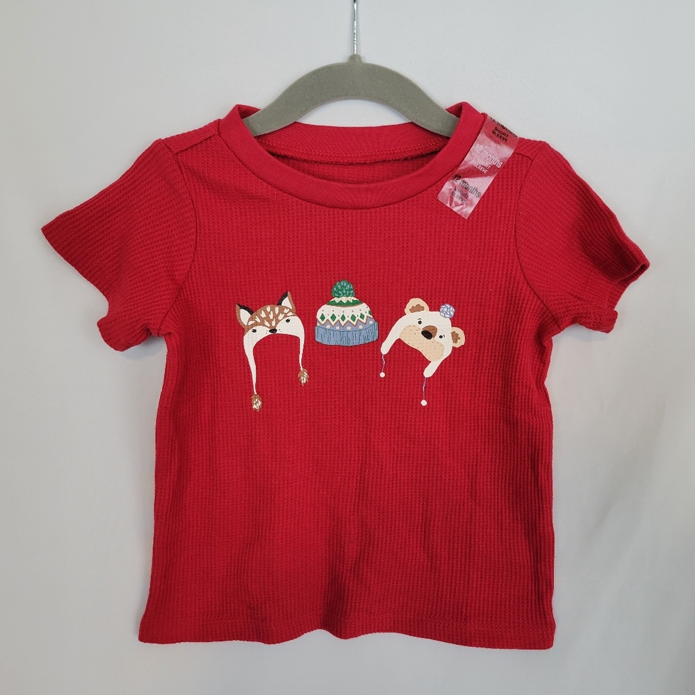 NEW - First Impressions Boy's Top in Cherry Red (various sizes available)